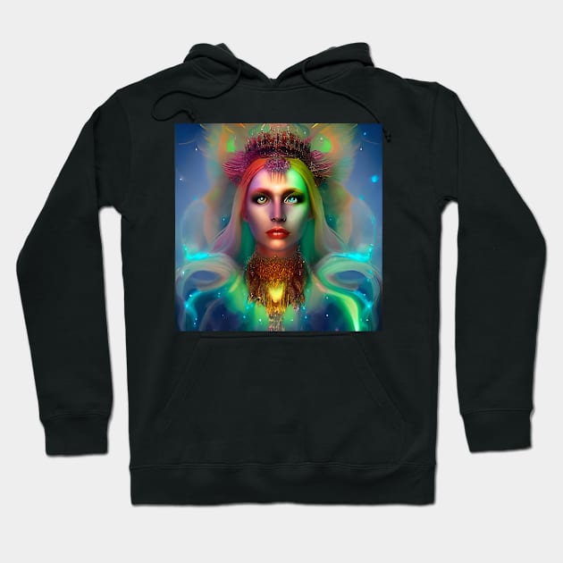 Fire Goddess #3 Hoodie by Prilidiarts